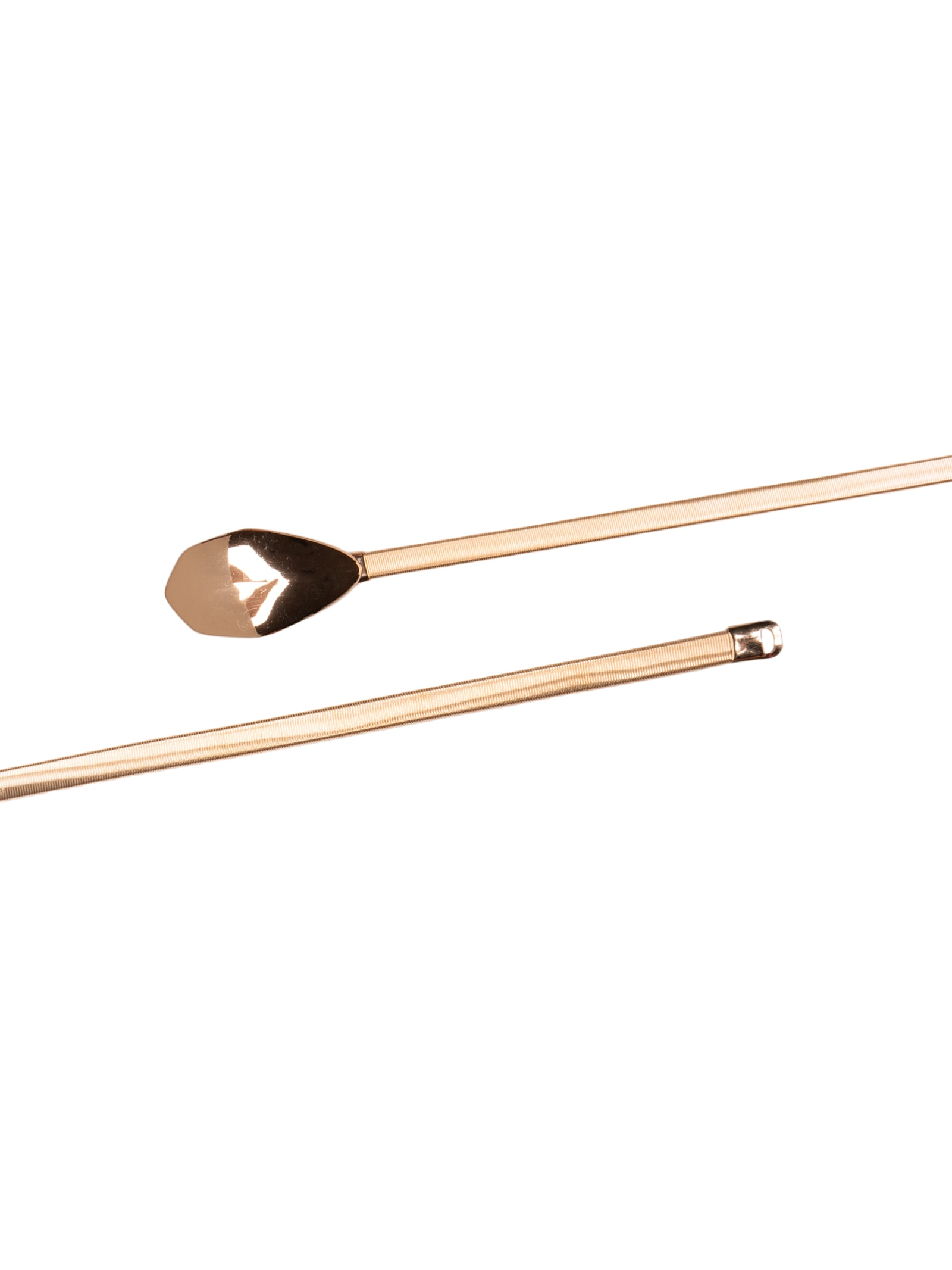 Cinto Mola Feminino Com Fivela Orgânica Dourado Market 33
