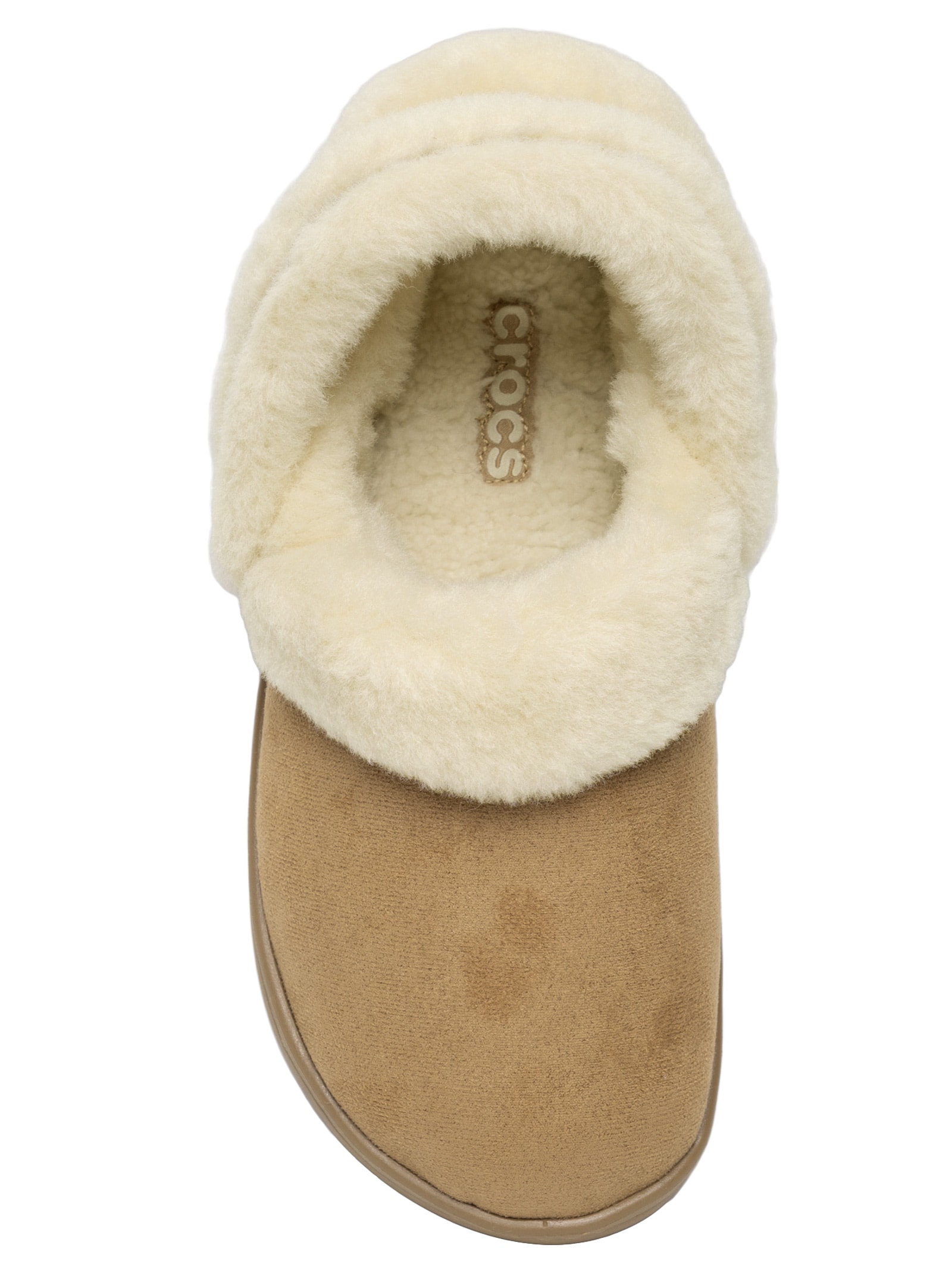 Clog Feminino Unforgettable Vegan Suede – Bege Crocs