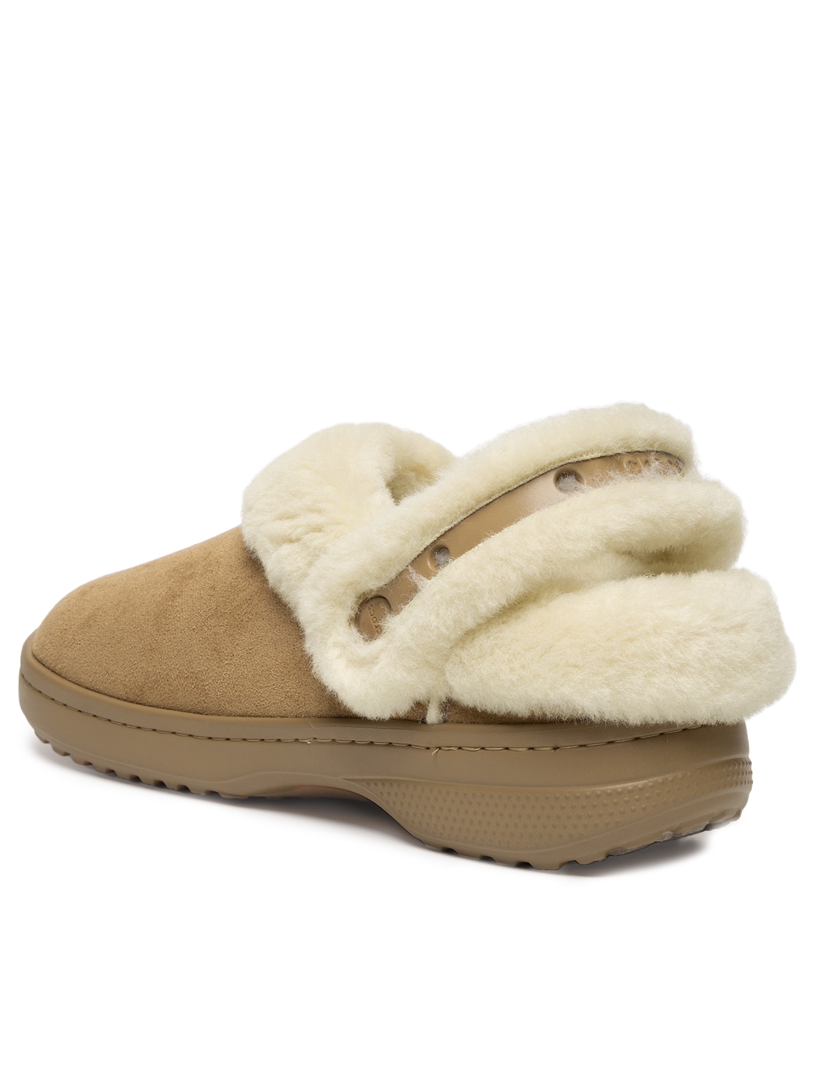 Clog Feminino Unforgettable Vegan Suede – Bege Crocs