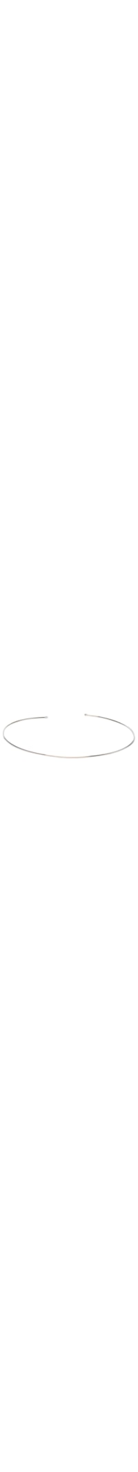 Colar Aro Choker Super Slim - Prata