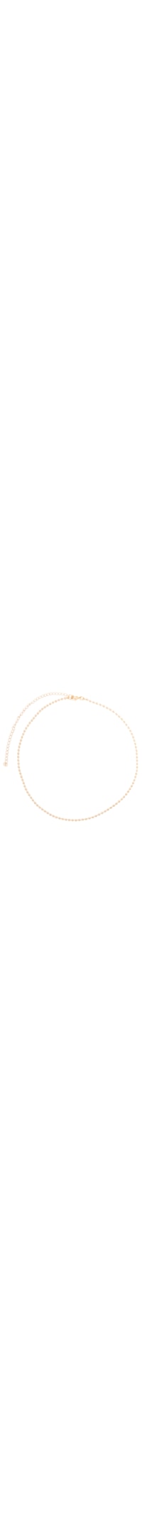 Colar Feminino Choker Dots - Dourado