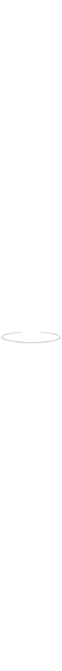Colar Feminino Choker Fio - Prata
