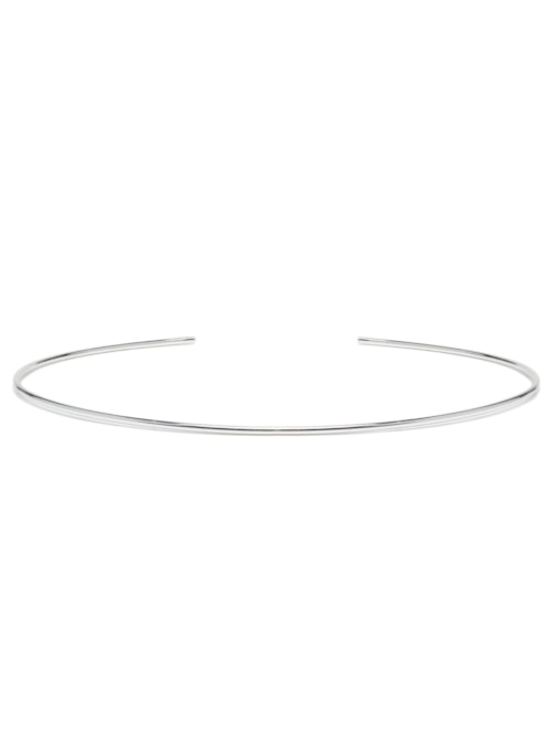 Colar Feminino Choker Fio – Prata