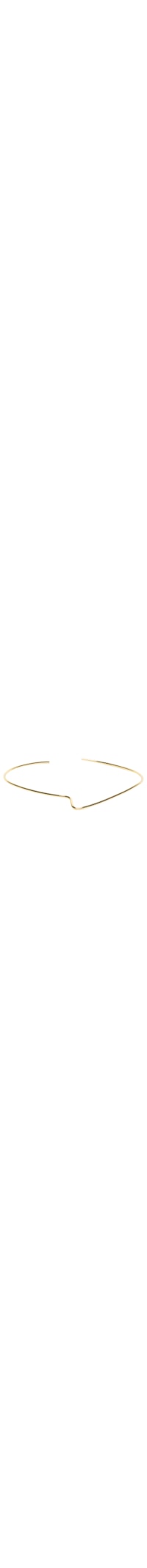 Colar Feminino Choker Ponta - Dourado