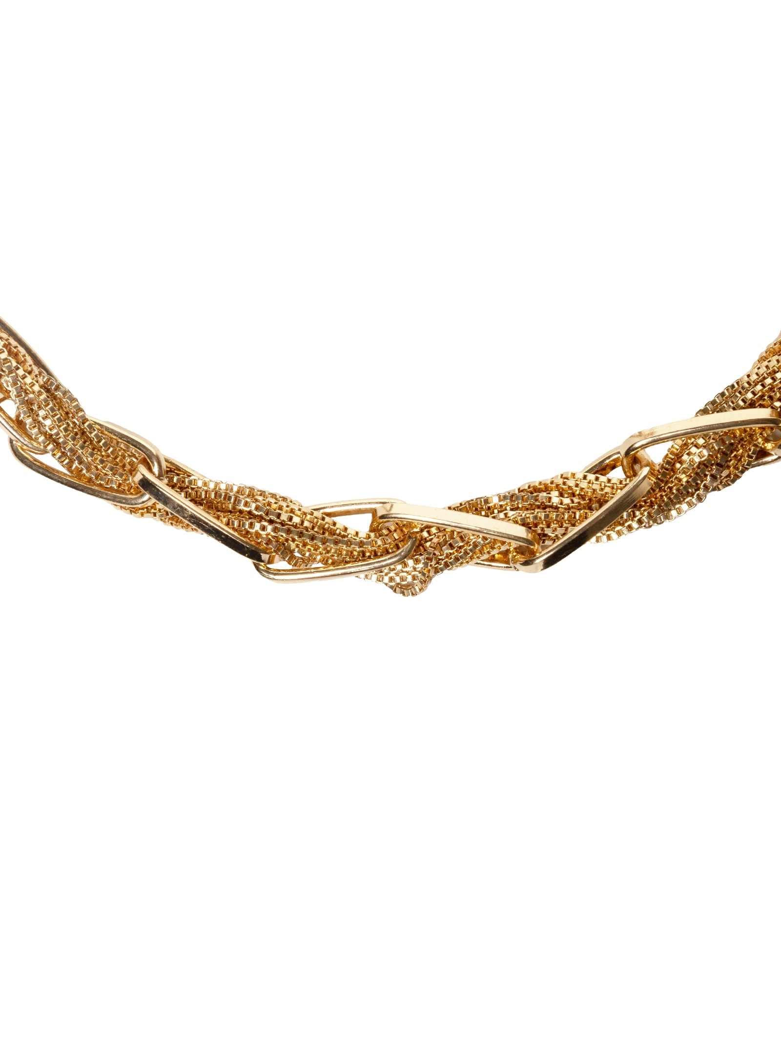 Colar Feminino Com Pingentes Dourado  Market 33