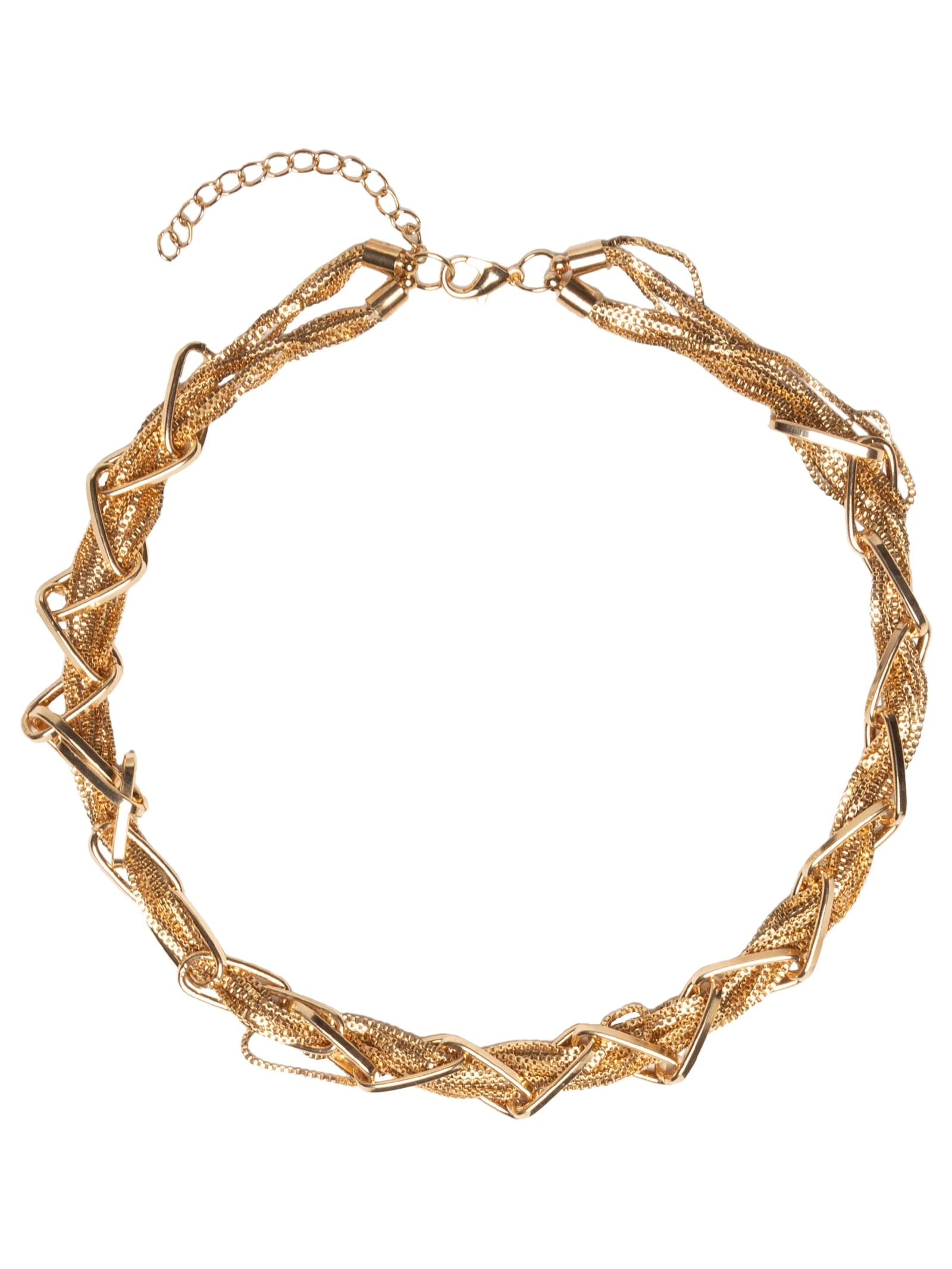 Colar Feminino Com Pingentes Dourado  Market 33