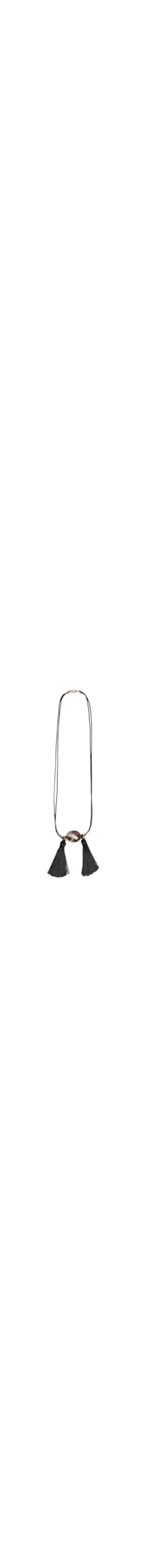 Colar Feminino Com Tassel - Preto