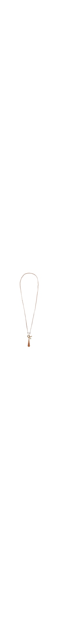 Colar Feminino Corda Leveza - Marrom