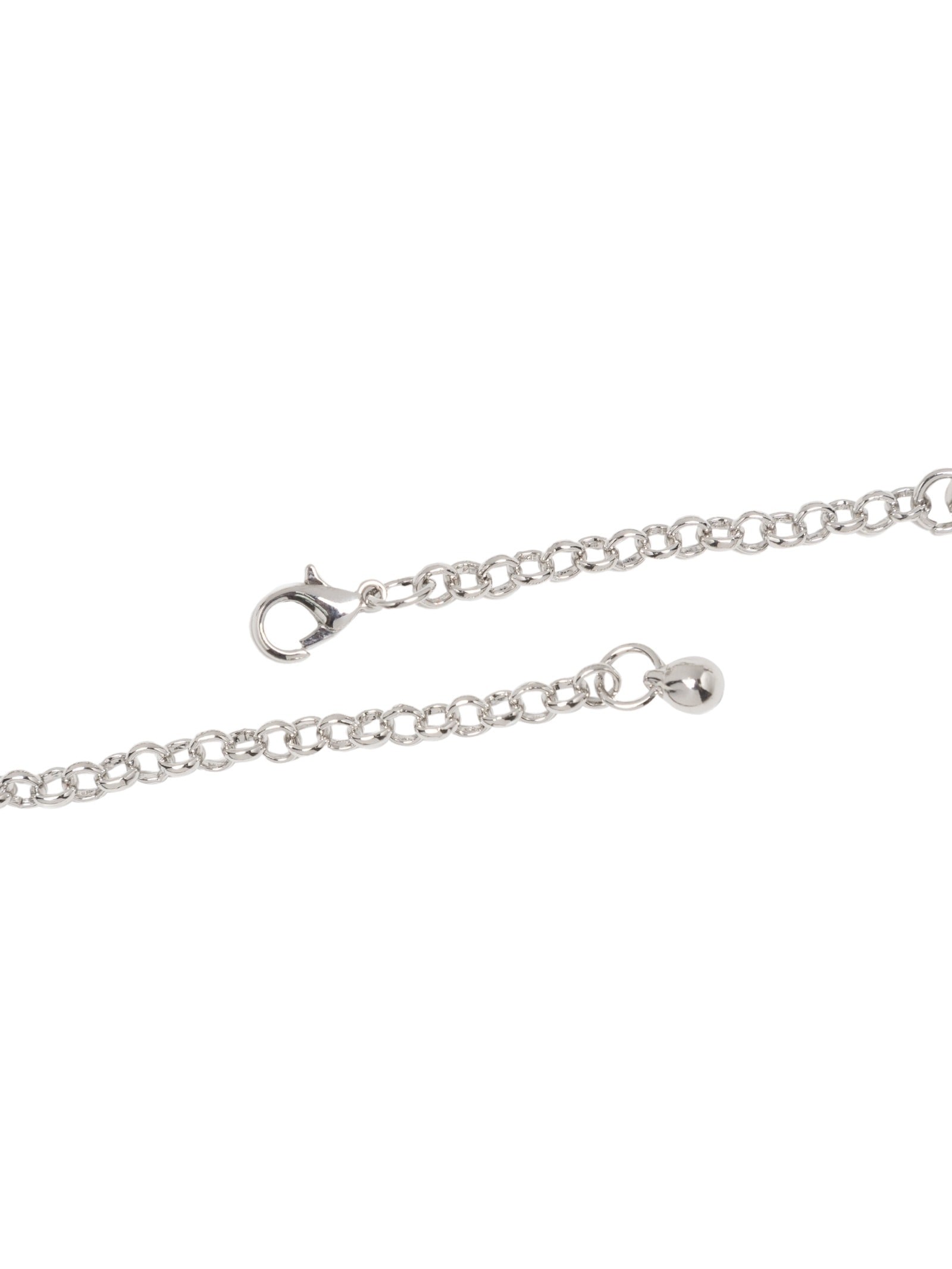 Colar Feminino Corrente Prateado Basiq