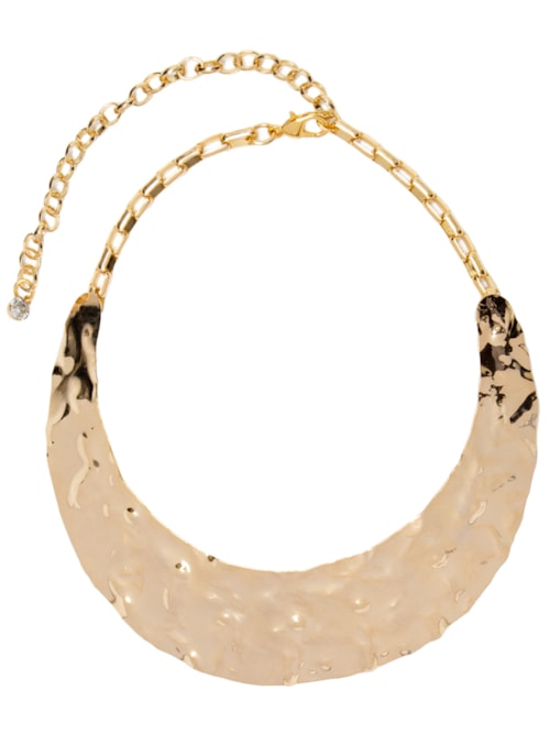 Colar Feminino Curto Life Hi-Lo – Dourado