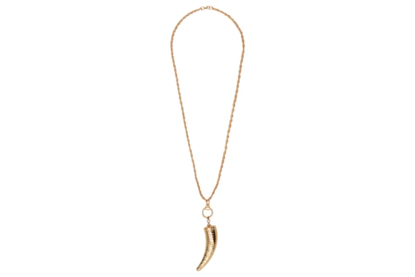 Colar Feminino Dente De Sabre - Dourado