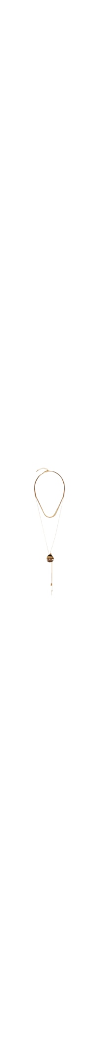 Colar Feminino Duplo - Dourado