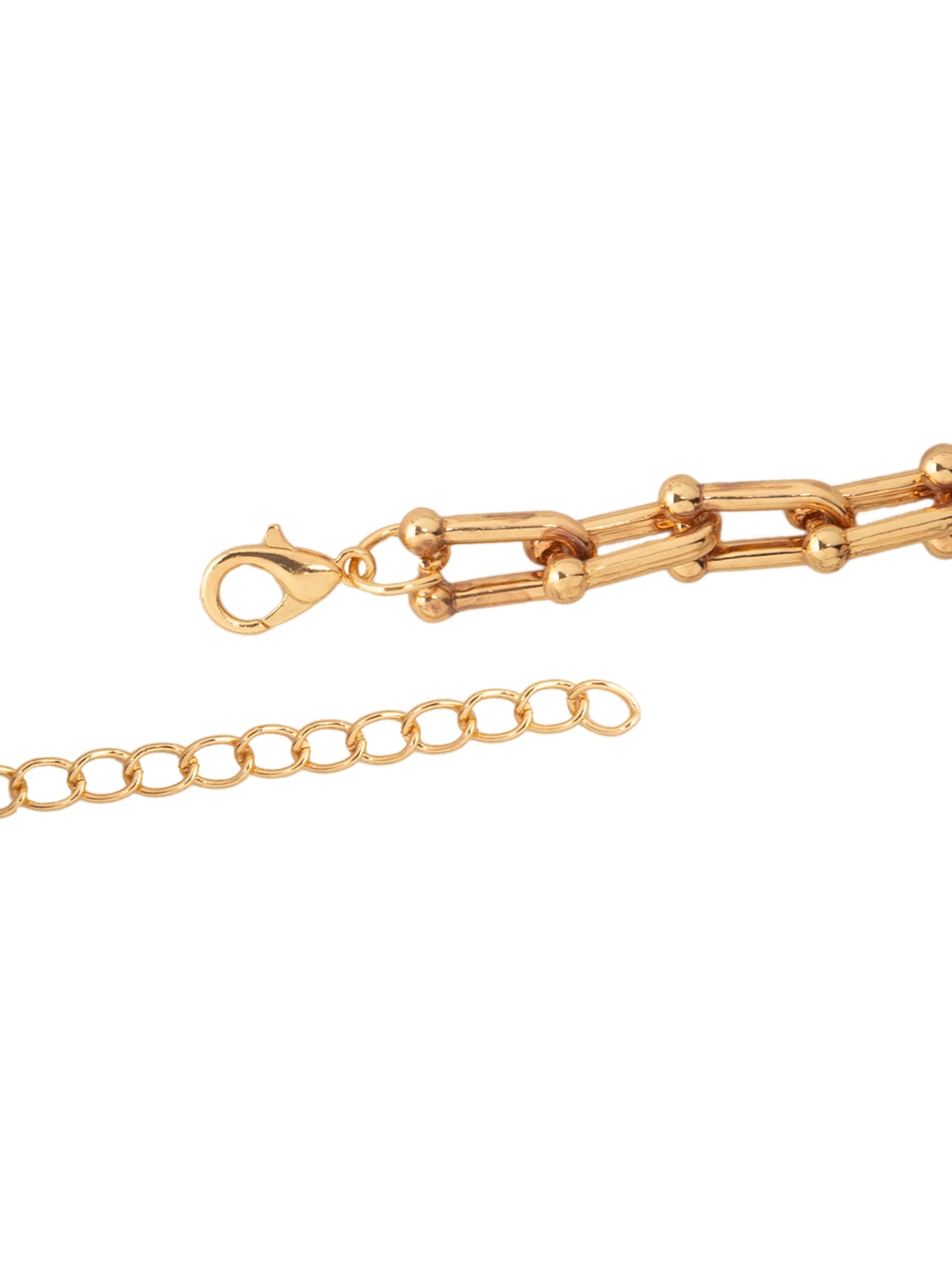 Colar Feminino Elos Dourado Market 33