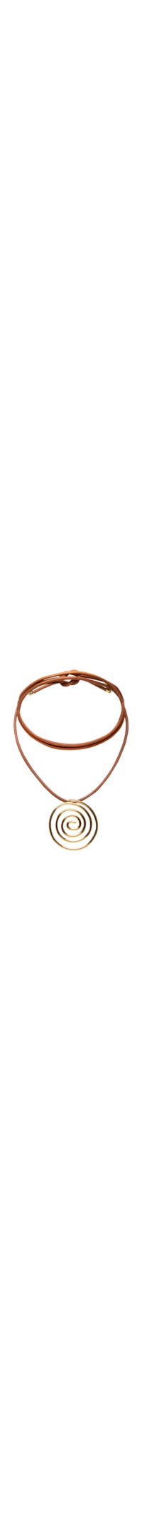 Colar Feminino Espiral - Dourado