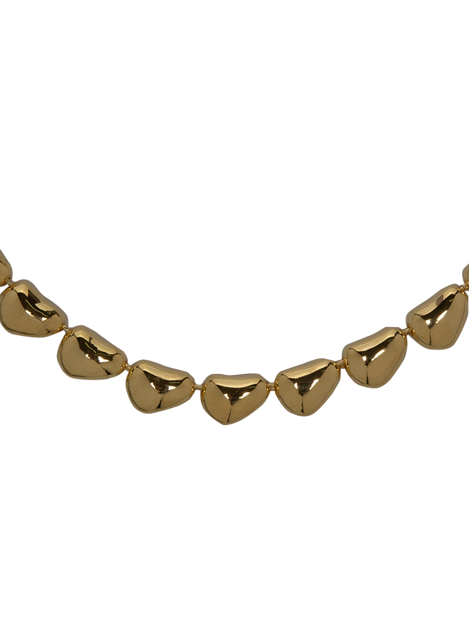 Colar Feminino Gargantilha Dual Dourado Vehr