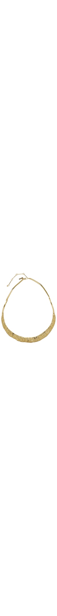 Colar Feminino Gargantilha Leaf - Dourado