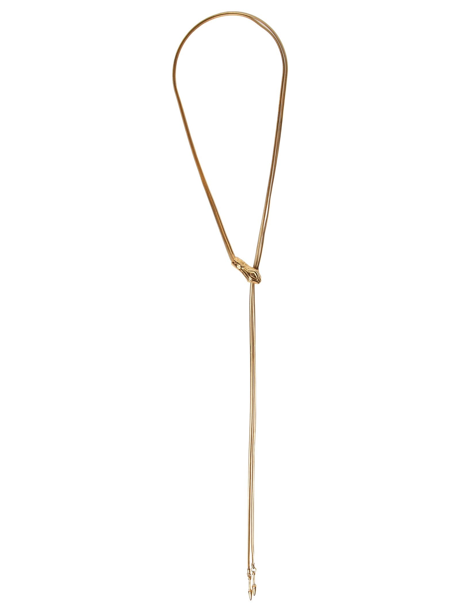 Colar Feminino Gravatinha Dourado Animale