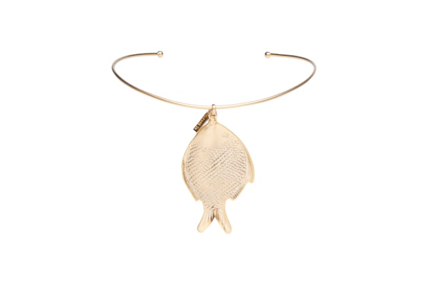 Colar Feminino Maxi Peixito - Dourado