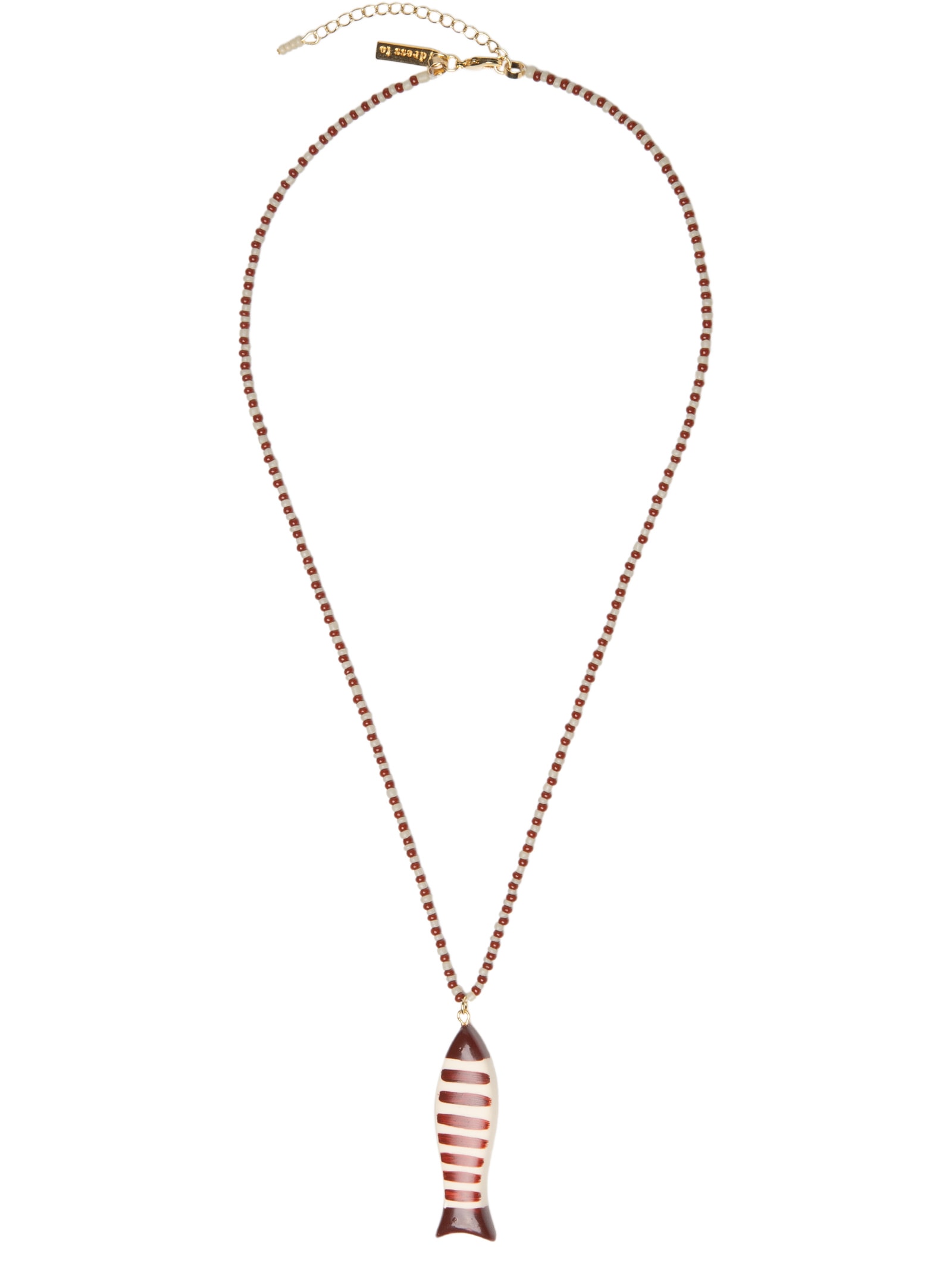Colar Feminino Peixinho Porto Vermelho Dress To