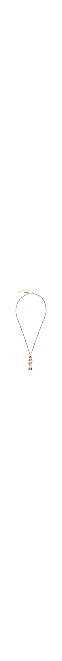 Colar Feminino Peixinho Porto - Vermelho