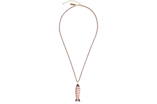 Colar Feminino Peixinho Porto – Vermelho