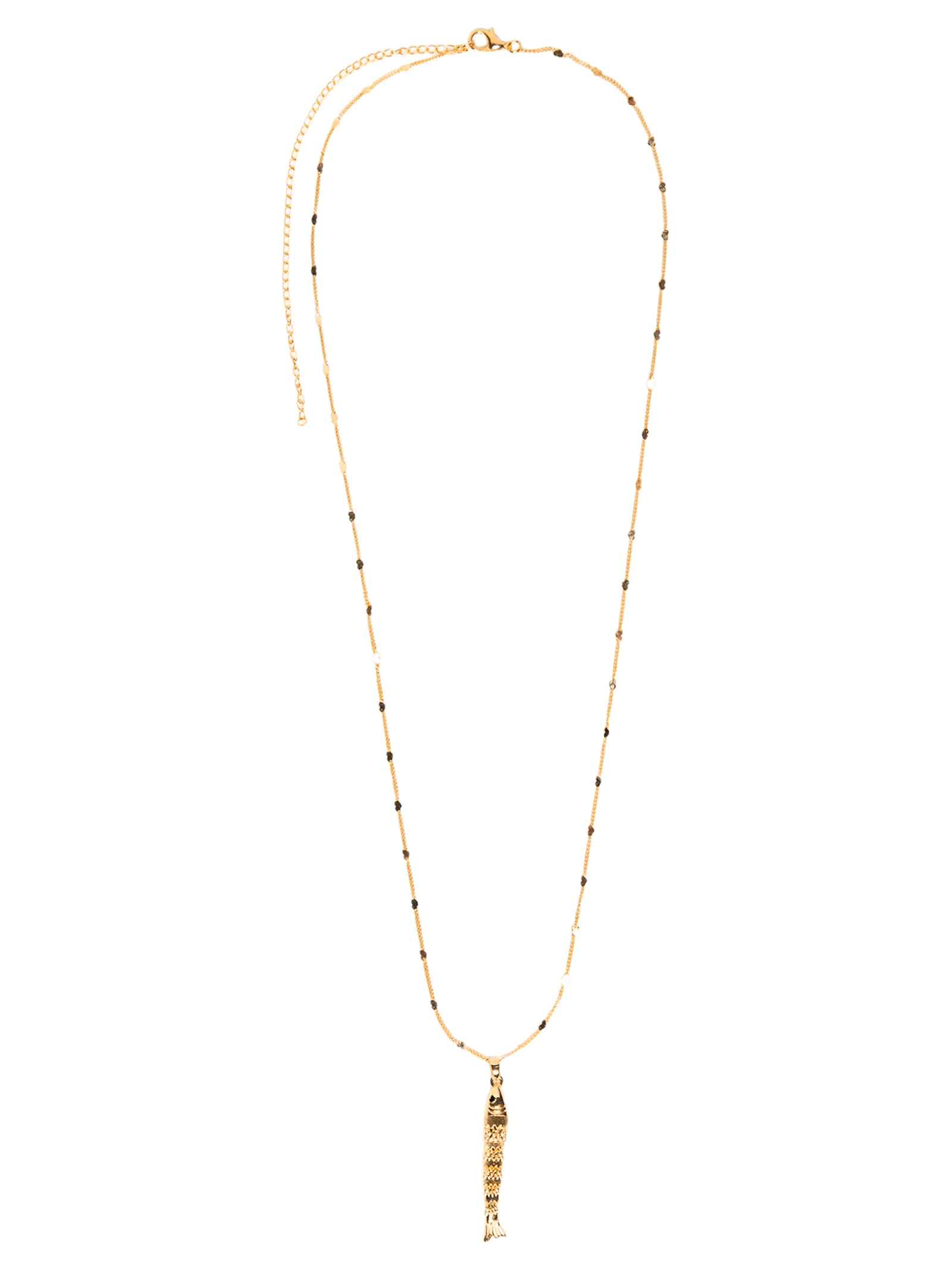 Colar Feminino Pingente Peixe Dourado Market 33