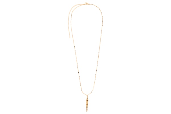 Colar Feminino Pingente Peixe - Dourado