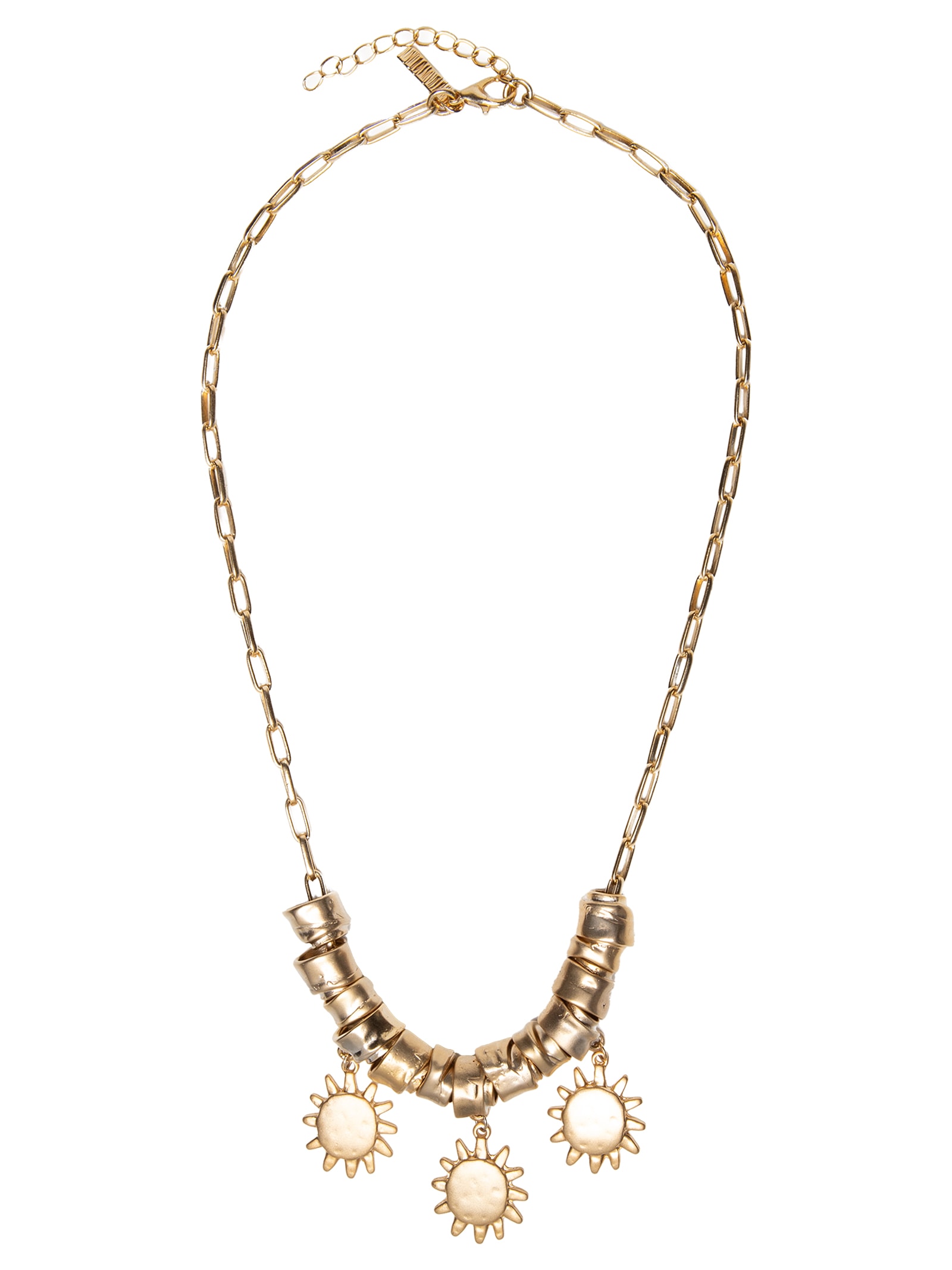 Colar Feminino Pôr Do Sol Dourado Dress To