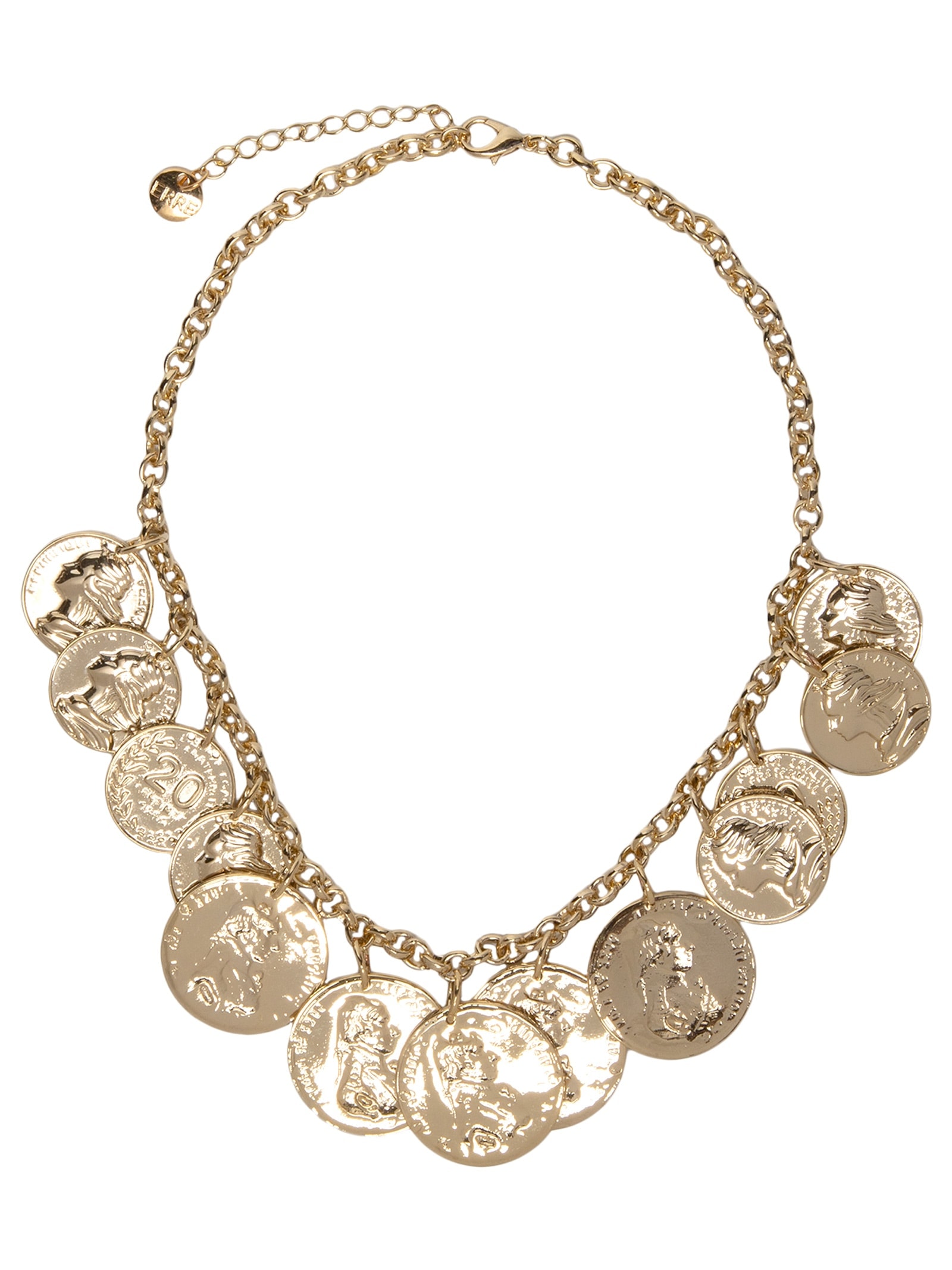 Colar Feminino Selena Dourado Erre