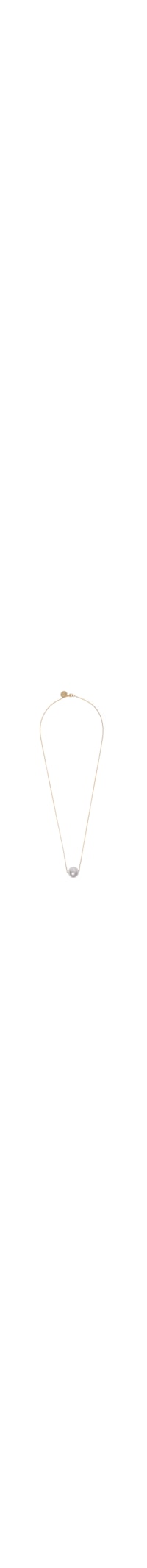 Colar Feminino Solitário Pérola - Dourado