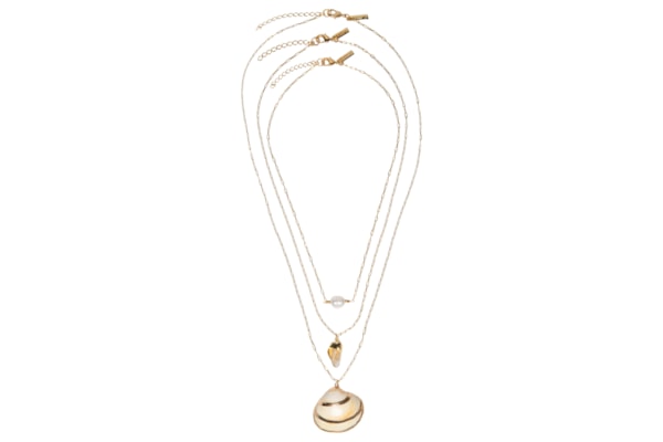 Colar Feminino Trio Beira Mar - Dourado