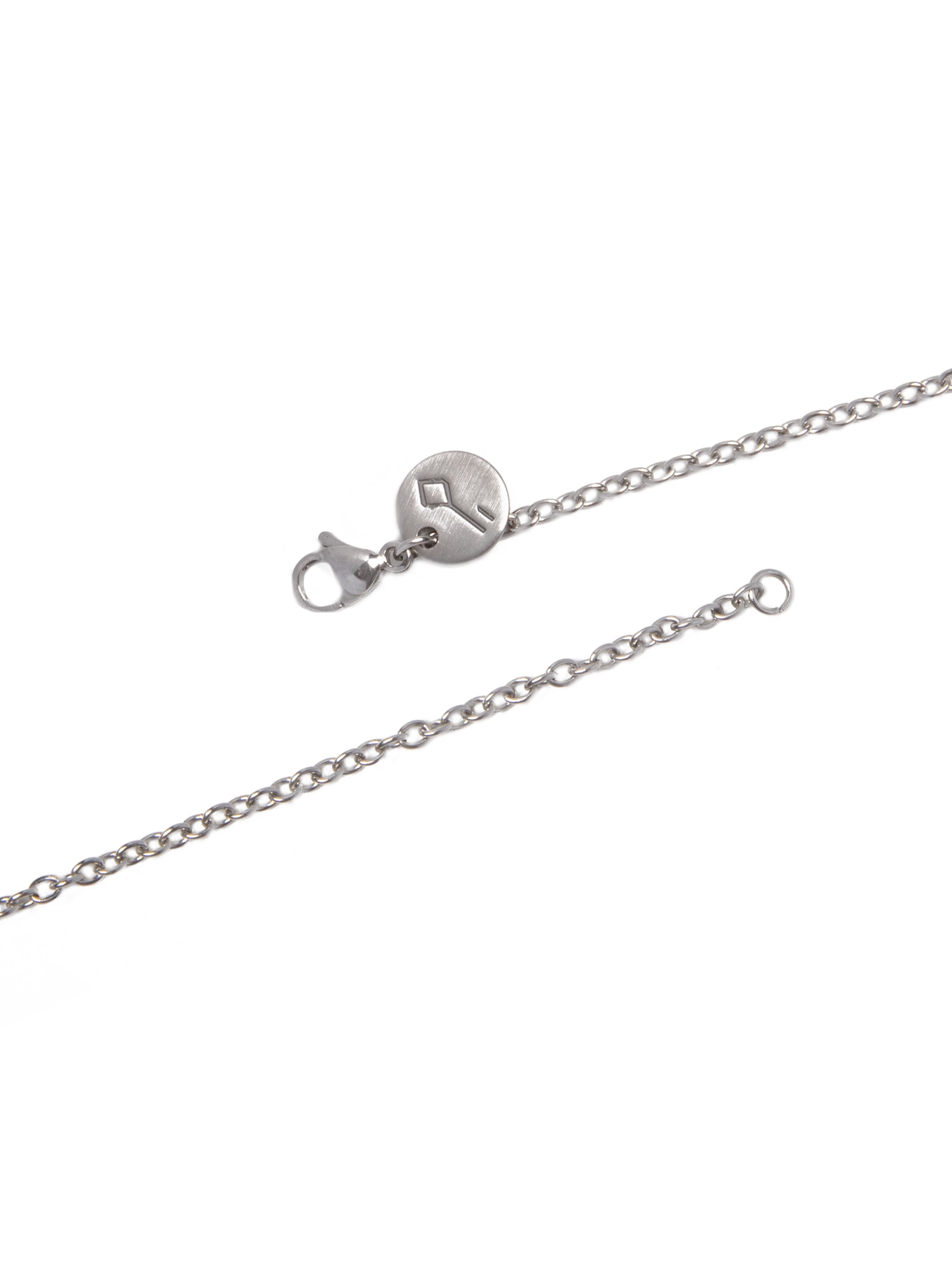 Colar Masculino Crimm Key Design Prata Key Design