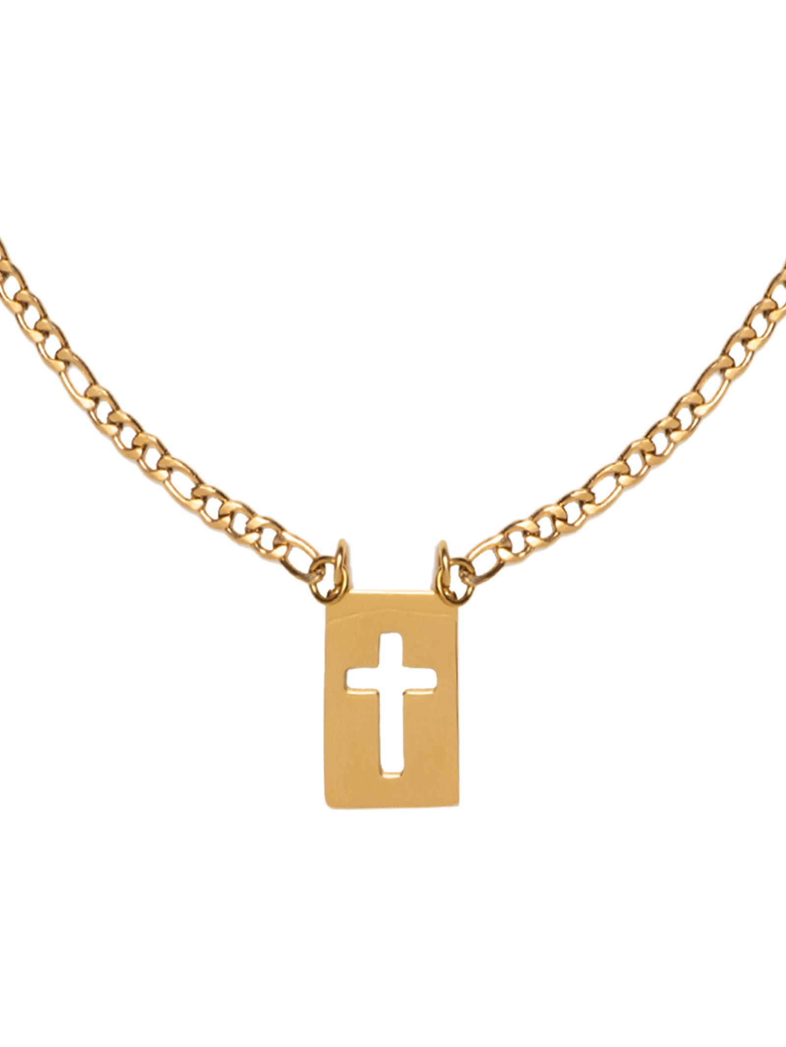 Colar Masculino Escapulário Arx Dourado Key Design