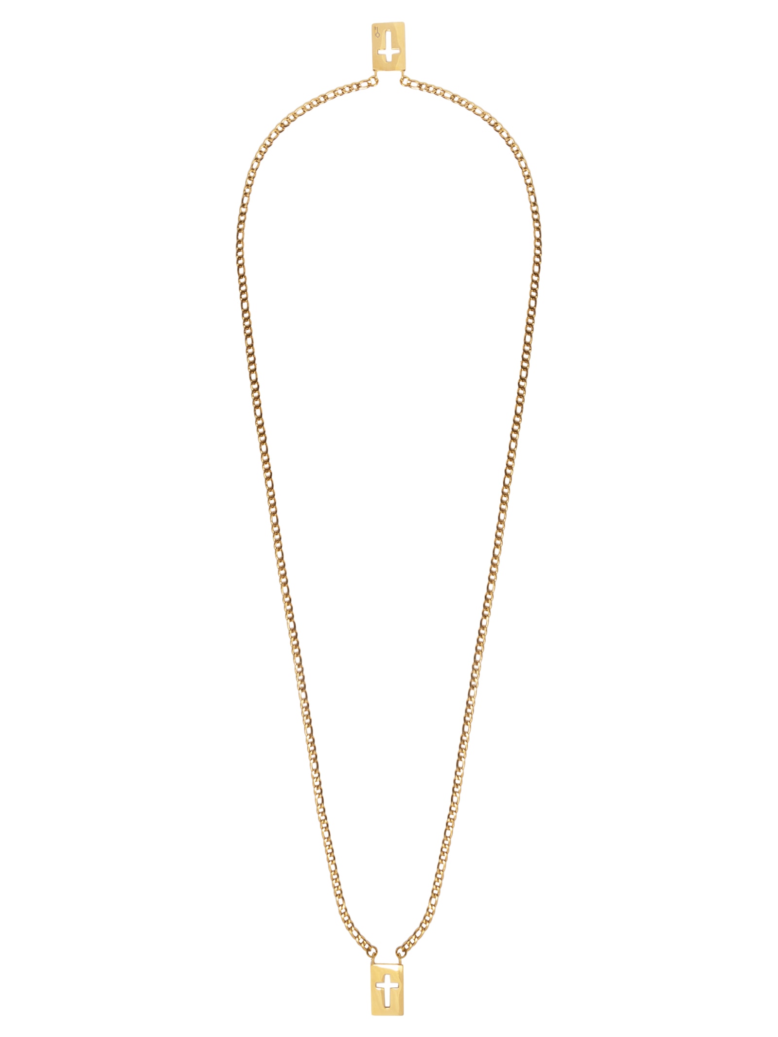 Colar Masculino Escapulário Arx Dourado Key Design