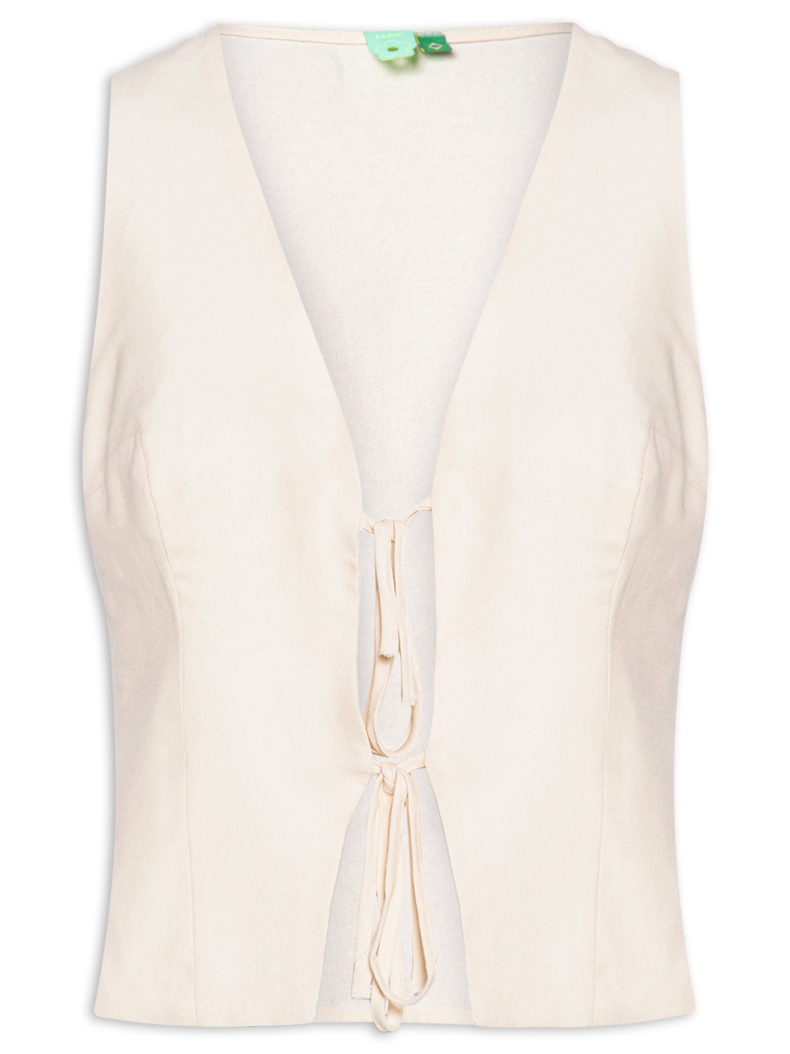 Colete Amarração E Amarelo  Farm