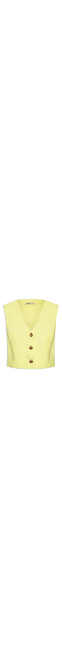 Colete Feminino - Amarelo