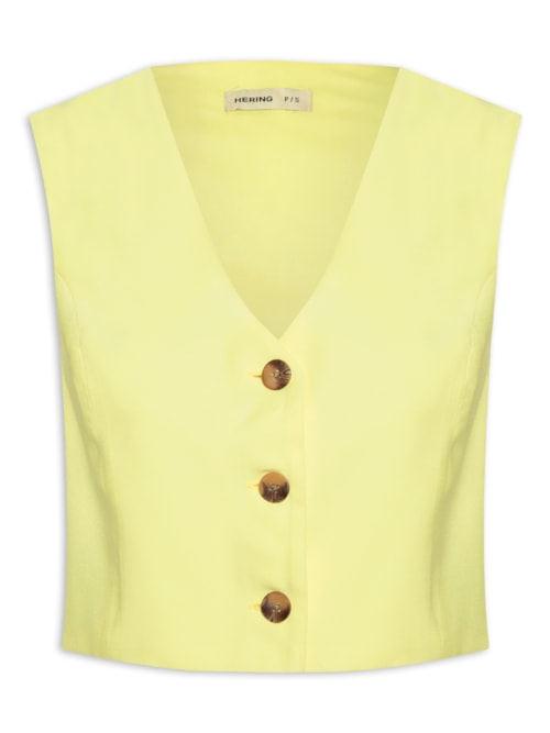 Colete Feminino - Amarelo