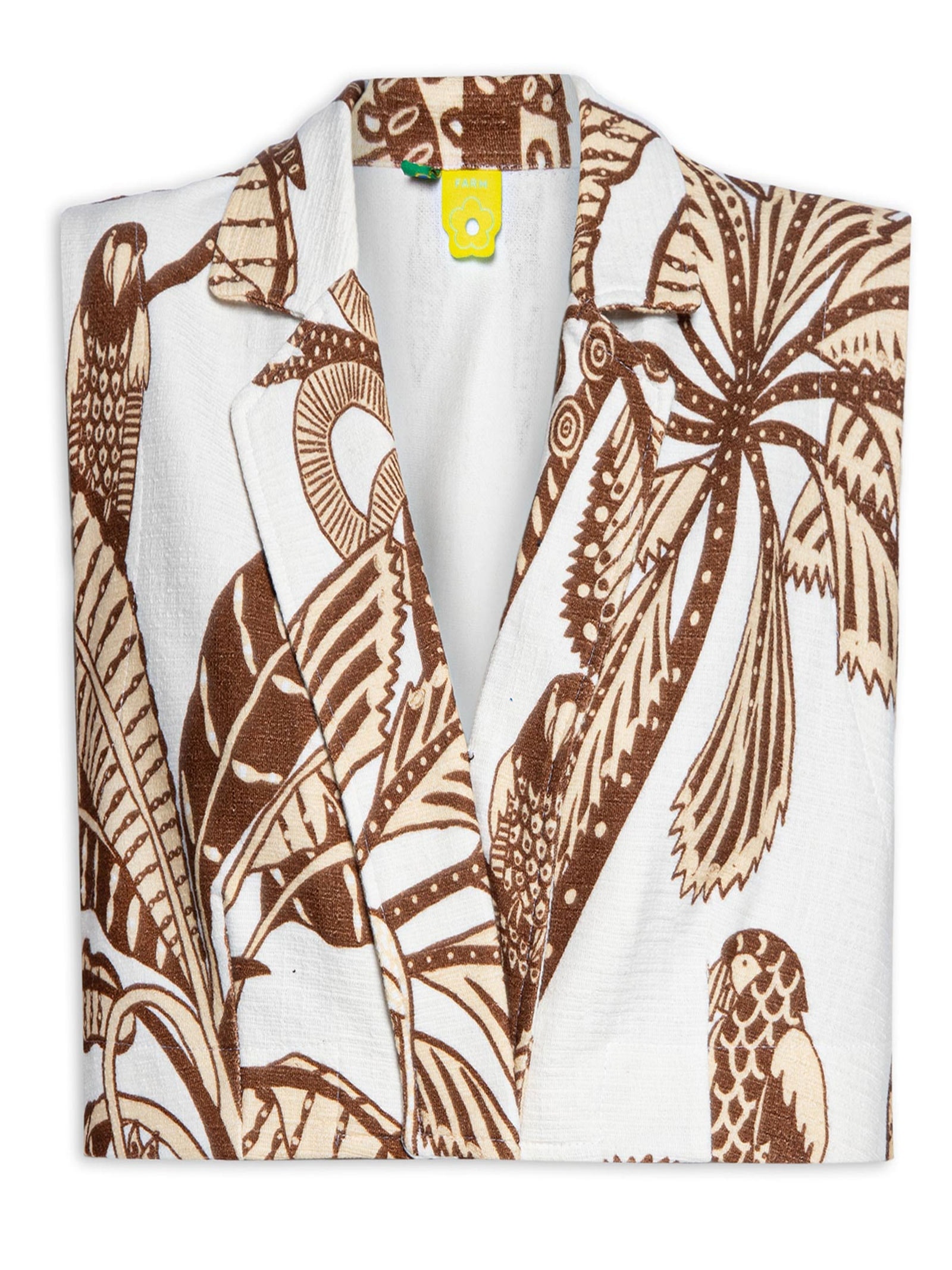 Colete Feminino Amazônia Amarelo Farm