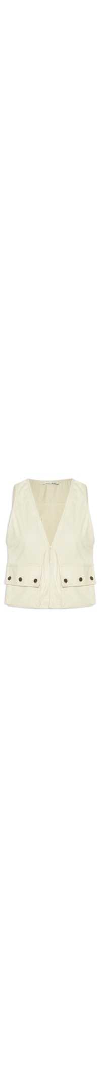 Colete Feminino Cargo – Bege