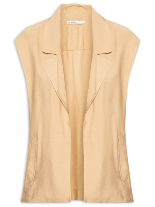 Colete Feminino Casa Inglesa – Bege