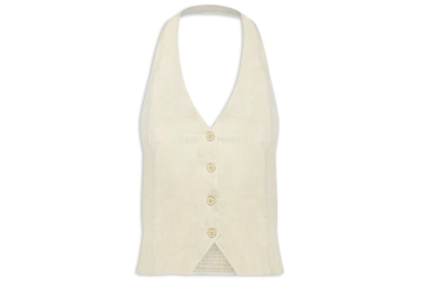 Colete Feminino Frente Única - Amarelo