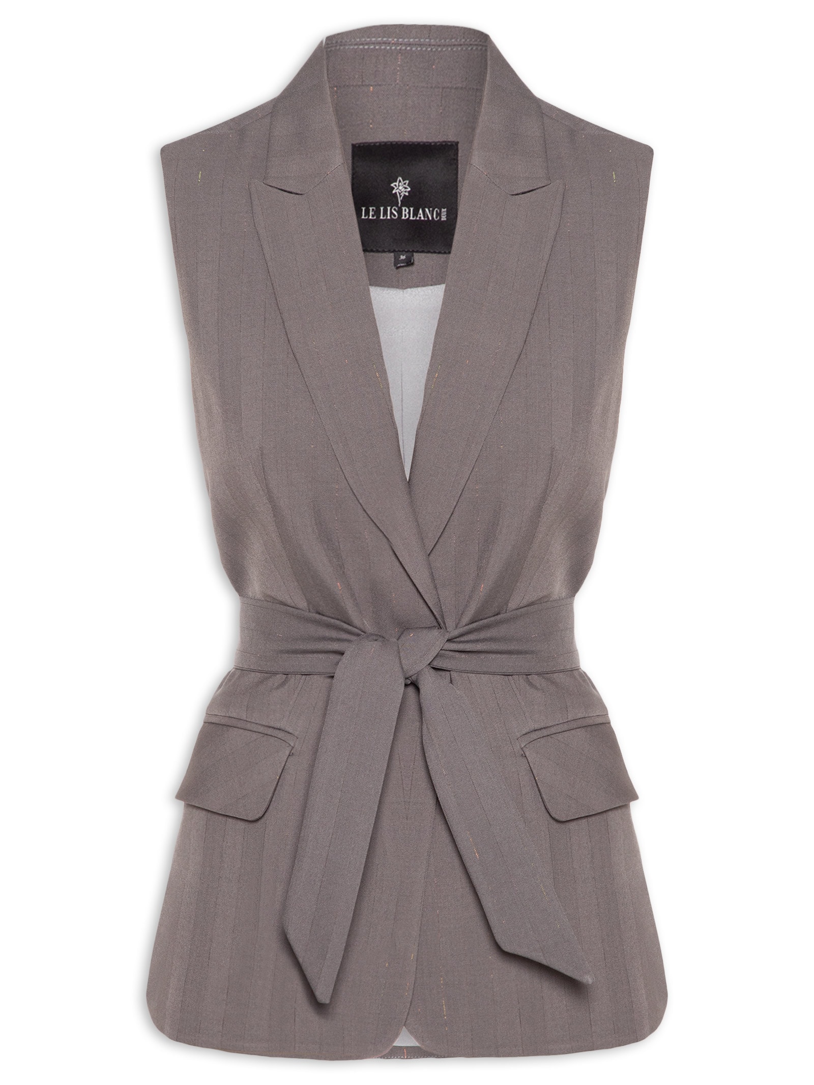 Colete Feminino Helena Cinza Le Lis