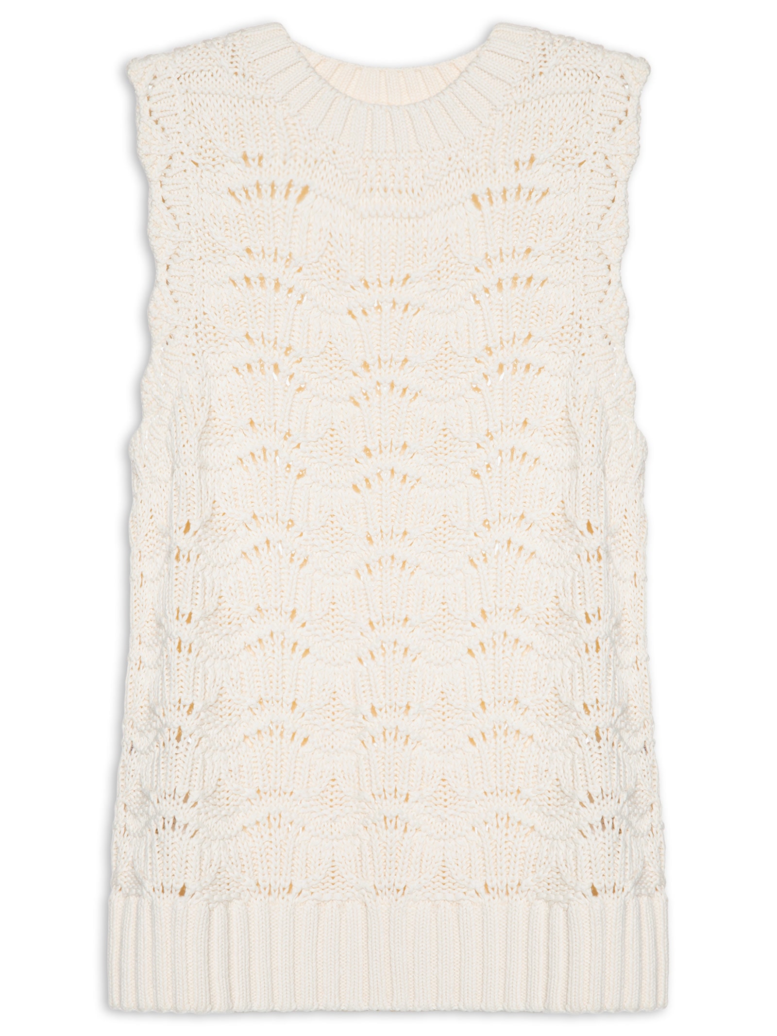 Colete Feminino Hope Crochet Tank Bege Levi's