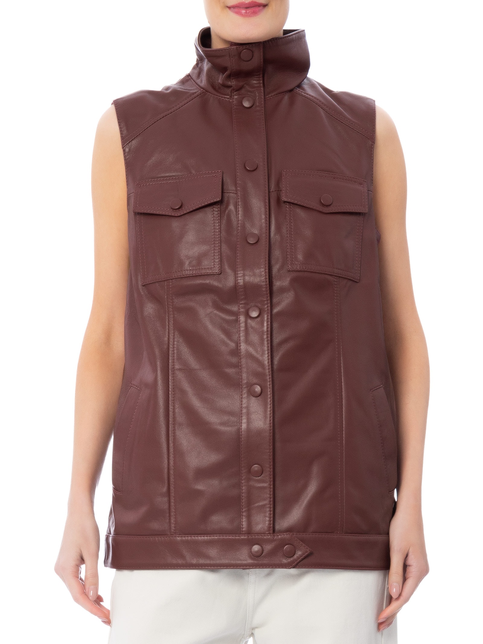 Colete Feminino Infinity Oversized – Vermelho Studio Kalline