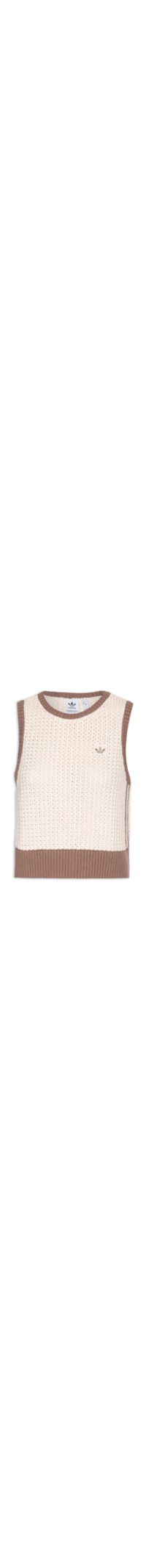 Colete Feminino knitted Vest - Off White
