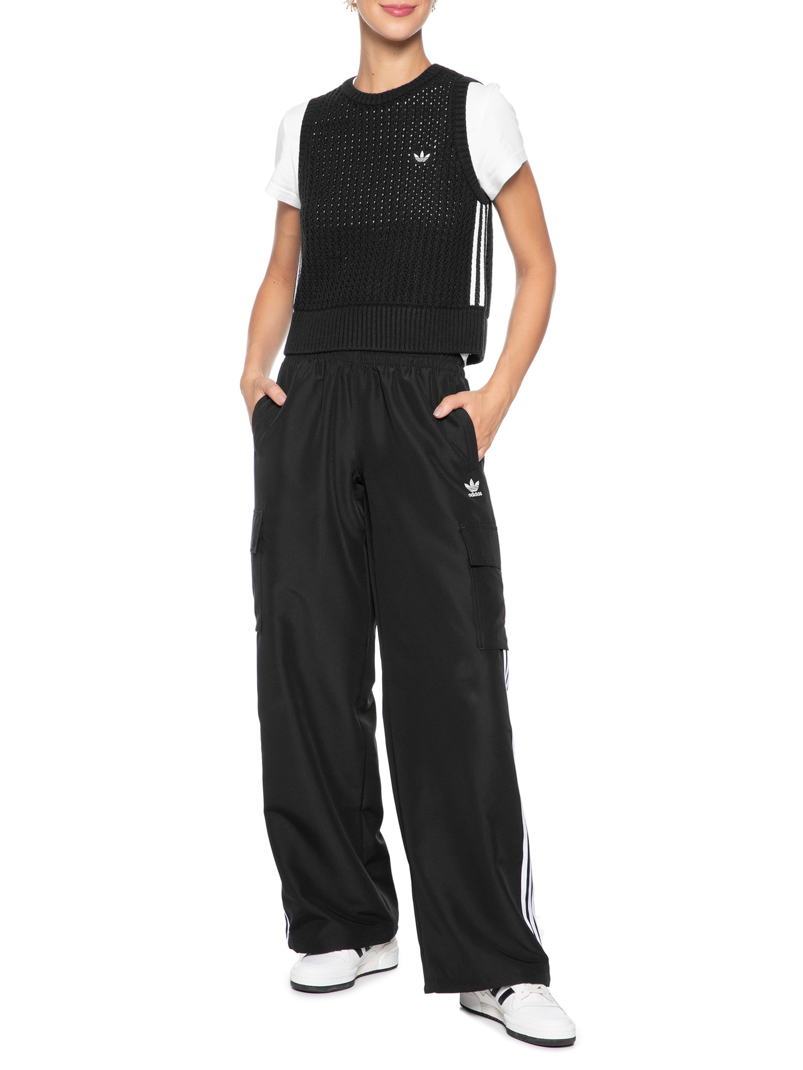 Adidas Originals - Colete Feminino Knitted Vest - Preto