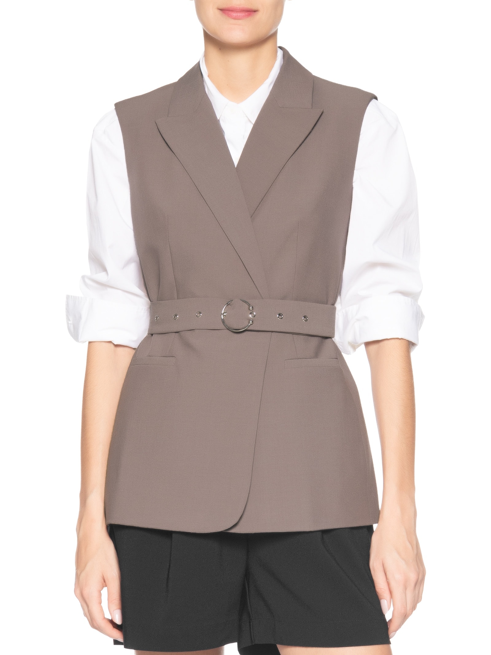 Colete Feminino Nic II Marrom Le Lis