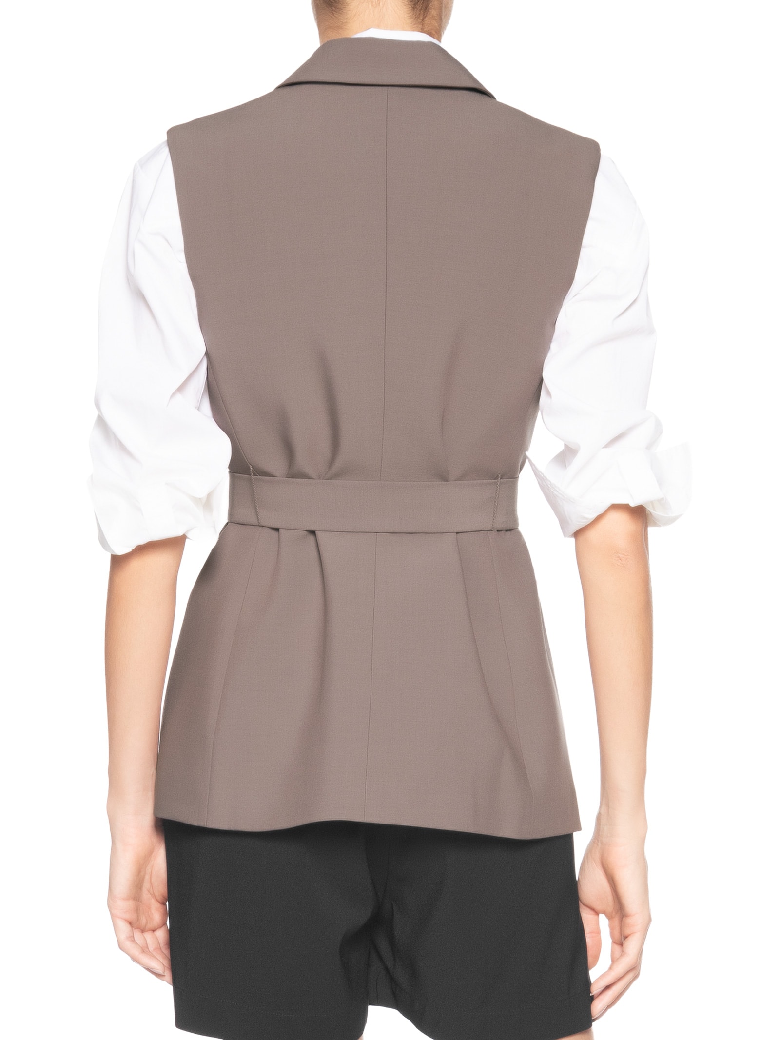 Colete Feminino Nic II Marrom Le Lis