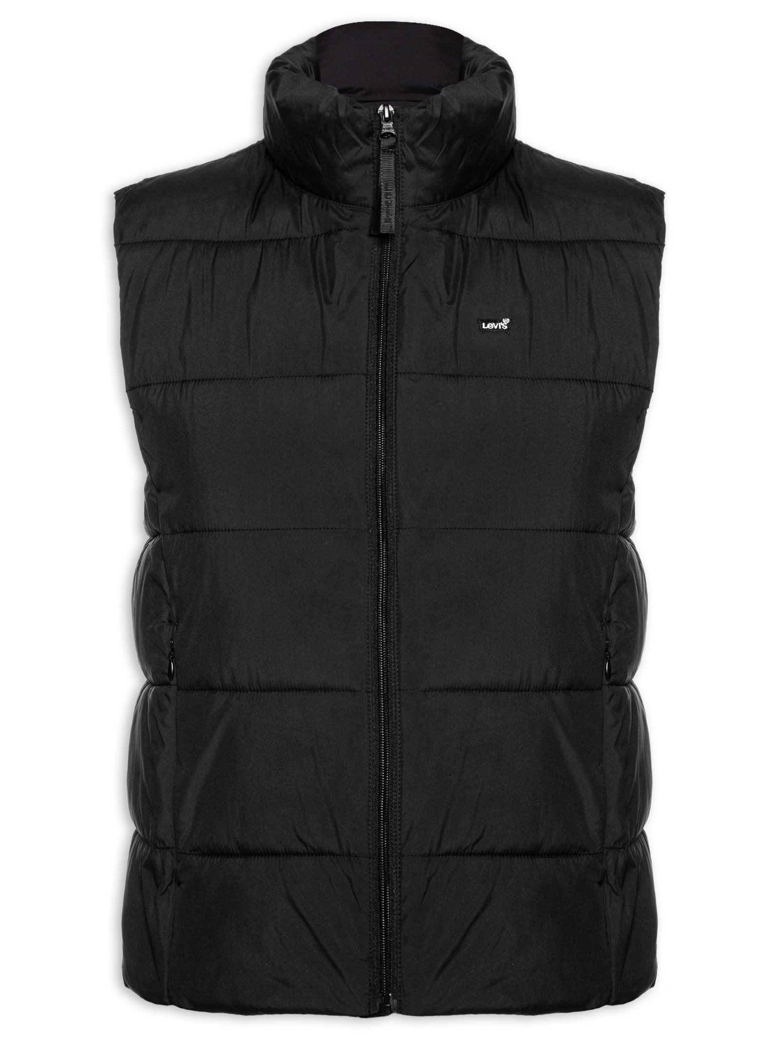 Colete Feminino Packable Poly Vest Preto Levi's