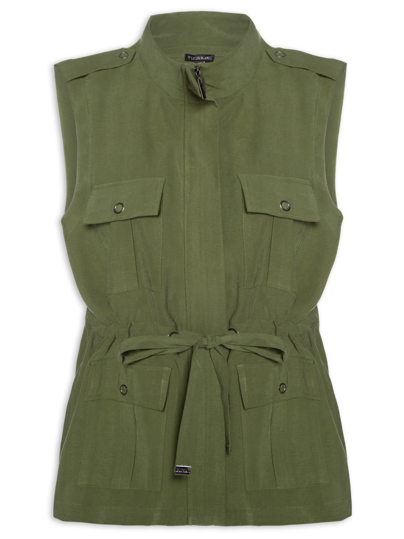 Le Lis - Colete Feminino Parka Santi - Verde